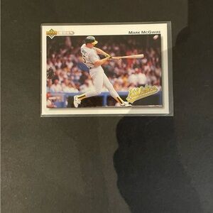 1992 Upper Deck - Mark McGwire
#153